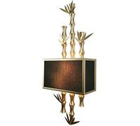 Nostalgia Bedside lamp Iron Material Fabric Lampshade Modern Creative Wall Light Wall lamp Reading Light Black Gold Background Wall Stairwell Modern Chandeliers
