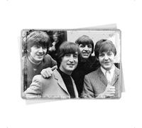 Nostalgic-Art 10303 Celebrities The Beatles - Photo, tôle Carte Postale 10 x 14 cm Métal, Multicolore, 10 x 14 x 0,2 cm