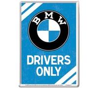 Nostalgic-Art 10308, BMW Drivers Only, Tôle Carte Postale 10 x 14 cm G