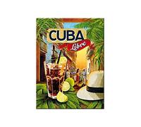Nostalgic-Art 14309 Beer Or Spirits Magnet avec Inscription Cuba Libre 8 x 6 cm