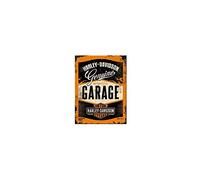 Nostalgic-Art 14332 magnétique Harley-Davidson Garage, 8 x 6 cm