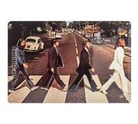 Nostalgic-Art 22261 Celebrities, The Beatles Abbey Road, plaque en métal 20 x 30 cm, multicolore, 20 x 30 x 0,2 cm G