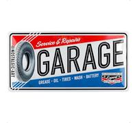Nostalgic-Art 27004 Plaque rétro en tôle Motif Garage 25 x 50 cm