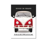 Nostalgic-Art - Aimant 6 x 8 cm - Volkswagen - VW Bulli - En forme