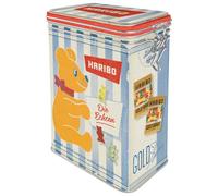 Nostalgic-Art Boîte à café, 1,3 l, HARIBO - Die Echten - Idée cadeau pour les gourmands, Official License Product (OLP), récipient avec couvercle aromatique, design vintage