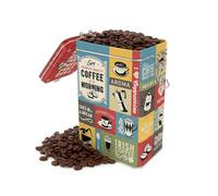 Nostalgic-Art Boîte à café rétro, Coffee Collage - Idée de Cadeau pour la Cuisine, Récipient avec Couvercle aromatique, Design Vintage, 1,3 l