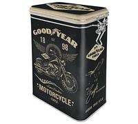 Nostalgic-Art Boîte à café rétro, 1,3 l, Goodyear - Motorcycle