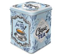 Nostalgic-Art Boîte à thé rétro, Classic Tea - Idée de Cadeau pour la Cuisine, Récipient du thé en Vrac et des sachets de thé, Design Vintage, 100 g