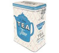 Nostalgic-Art - Boite á Café de Rangement en Métal Hermétique - Tea Time
