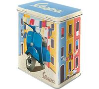 Nostalgic-Art Boîte de conservation rétro L, Vespa - Laundry - Idée de cadeau pour fans de scooters, Grande récipient à détergent, Design vintage, 3 l