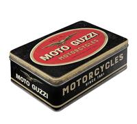 Nostalgic Art Moto Guzzi - Logo Motorcycles, boîte de conserve p 16 cm x 7 cm x 23 cm