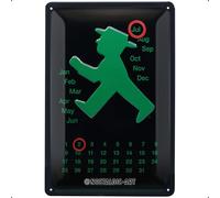 Nostalgic-Art Calendrier 20258 ampelmann Vert 20 x 30 cm