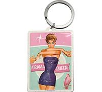 Nostalgic-Art Drama Queen Porte-clés en métal (na)