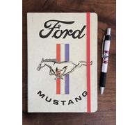 NOSTALGIC ART FORD MUSTANG NOTEBOOK