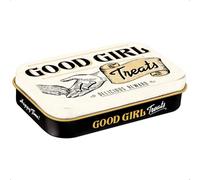 Nostalgic-Art Good Girl Treats Boîte à friandises rétro pour chien Motif vintage 6 x 9,5 x 2 cm