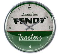 Nostalgic-Art Horloge rétro, Fendt - Tractors - Idée de Cadeau pour Fans de tracteurs, décoration Murale Cuisine, Design Vintage, Ø 31 cm