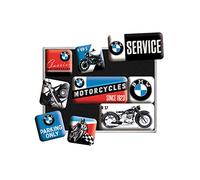 Nostalgic Art Aimants pour frigo BMW – 9 pièces – OLP – Design vintage