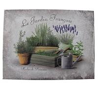Nostalgic Art Merchandising 14184 Pays d'accueil et Jardin Francais, Aimant 8 x 6 CM