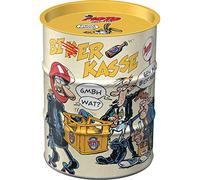 Nostalgic-Art MOTOmania Tirelire rétro 600 ML - Caisse de Motard - Idée Cadeau pour Motards - Produit Original sous Licence (OLP) Tirelire en métal Vintage