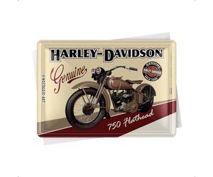 Nostalgic-Art Petite Plaque Metal Harley Davidson