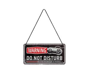 Nostalgic-Art Plaque à Suspendre, Gaming in Progress - Idée de Cadeau pour Gamers, en métal, Design Retro pour la décoration, 10 x 20 cm