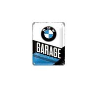 Nostalgic Art - Plaque décorative en métal en relief 20 x 15 cm BMW - Garage