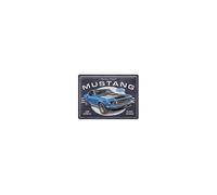 Nostalgic Art - Plaque décorative en métal en relief 40 x 30 cm Ford Mustang - 1969 Mach 1