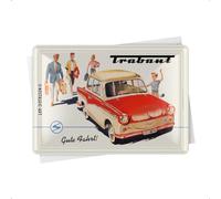 Nostalgic-Art Plaque en Metal 10 x 14 cm - Trabant Gute Fahrt