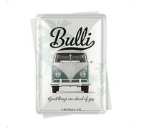 Nostalgic-Art Plaque en Metal 10 x 14 cm - VW Good Things are Ahead of You
