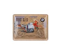 BMW PLAQUE MÉTAL BMW R 80 G/S Dimensions 15x20 cm