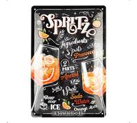 Nostalgic Art – Plaque rétro Aperol Spritz 20 x 30 cm en métal, design vintage