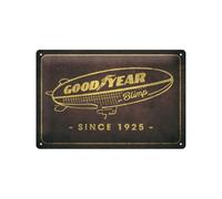 Nostalgic-Art Plaque rétro, 20 x 30 cm, Goodyear - Blimp since 1925 - Idée cadeau pour fans de moteur, Official License Product (OLP), en métal, design vintage