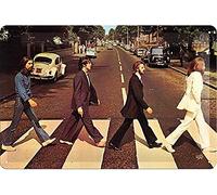 Nostalgic-Art Plaque Vintage Fab4 - Abbey Road - Idée de Cadeau pour Les Fans des Beatles, en métal, Design Retro pour la décoration, 20 x 30 cm