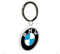 Nostalgic-Art Porte-clé rétro, Ø 4 cm, BMW - Logo
