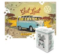 Nostalgic-Art Puzzle rétro 1000 Piece, 68 x 48 cm, VW Bulli - Good Things