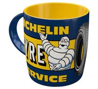 Nostalgic-Art Tasse à café, 330 ml, Michelin - Tyre Service - Idée de cadeau pour fans de moteur, mug en céramique, design vintage