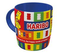 Nostalgic-Art Tasse à café rétro, 330 ml, HARIBO - Sweet Happy - Idée cadeau pour les gourmands, Official License Product (OLP), mug en céramique, design vintage