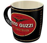 Nostalgic Art – Tasse à café Moto Guzzi – Logo Motorcycles – Céramique vintage 330 ml