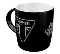 Nostalgic-Art Tasse à café rétro, 330 ml, Triumph - Legendary Motorcycles - Idée cadeau pour motards, Official License Product (OLP), mug en céramique, design vintage
