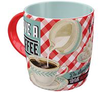 Nostalgic-Art Tasse à café rétro, Have A Coffee - Idée de cadeau pour nostalgiques, en céramique, Design vintage, 330 ml