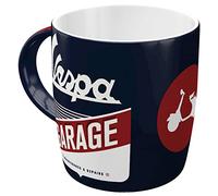 Nostalgic-Art Tasse à café rétro, Vespa - Garage - Idée de cadeau pour fans de scooters, en céramique, Design vintage, 330 ml