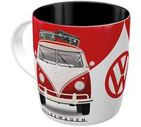 Nostalgic-Art Tasse à café rétro, VW - Good In Shape - Idée de cadeau pour bus VW, en céramique, design vintage amusant avec une citation, 330 ml