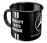 Nostalgic-Art Tasse en émail rétro, 360 ml, Daimler Truck - Drivers Only