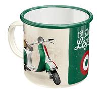 Nostalgic-Art Tasse en émail rétro, 360 ml, Vespa - Italian Legend