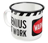 Nostalgic-Art - Gobelet Tasse Mug en Émail 360ml - Genius At Work
