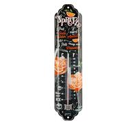 Nostalgic-Art Thermomètre rétro, 7 x 28 cm, Aperol Spritz - Idée cadeau comme accessoire du bar, en métal, design vintage