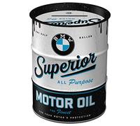 Nostalgic Art Tirelire rétro BMW Superior Motor Oil – 600 ml – Fer-blanc (OLP)