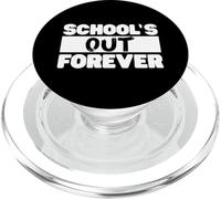 Nostalgic Schools Out Forever Teacher Retrait Funny PopSockets PopGrip pour MagSafe