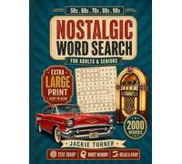 Nostalgic Word Search: Rediscover your past through puzzles - word searches that bring back the warmth of days gone by.
