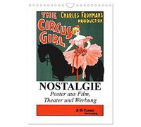 NOSTALGIE Affiches de film, de théâtre et de publicité, Version française (Calendrier mural 2026 DIN A4 portrait), Calendrier CALVENDO mensuel